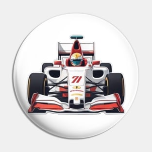 Ferrari sf90 victor art Pin