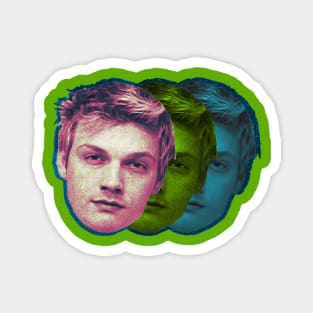 Nick Carter Mugshot Threeways Magnet