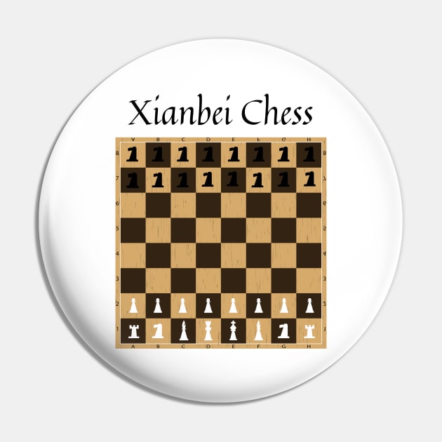 Xianbei Chess Pin by firstsapling@gmail.com