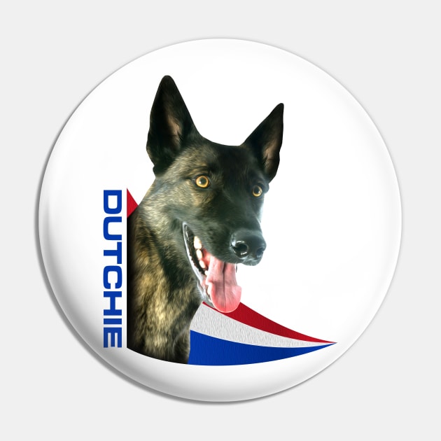 Dutch Shepherd - Dutchie Pin by Nartissima