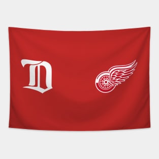 Detroit Wings-City Tapestry