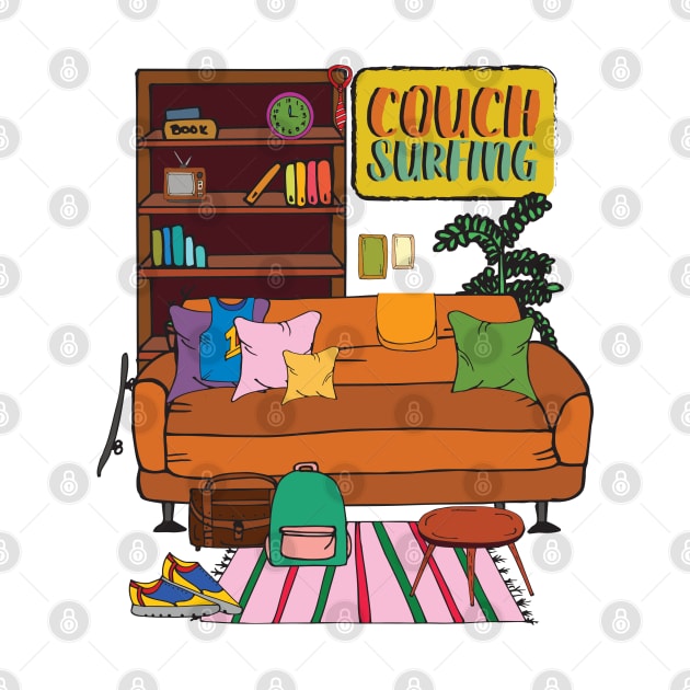 Couchsurfing by Brains