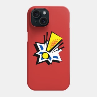 comic book exclamation point Phone Case