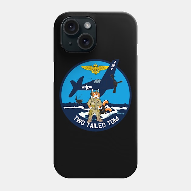 Sundowners Two Tailed Tom  F6F Hellcall Phone Case by Two Tailed Tom