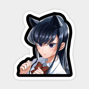 Komi Can’t Communicate Cat Fanart! Magnet