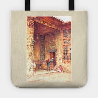 Courtyard in a Cairene House in Egypt Tote