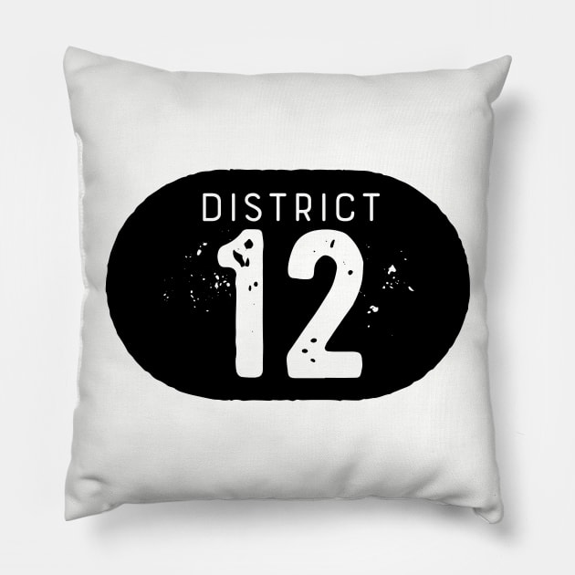 District 12 Pillow by OHYes