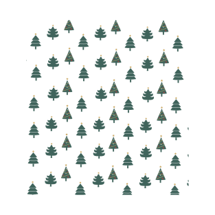 Christmas tree pattern T-Shirt