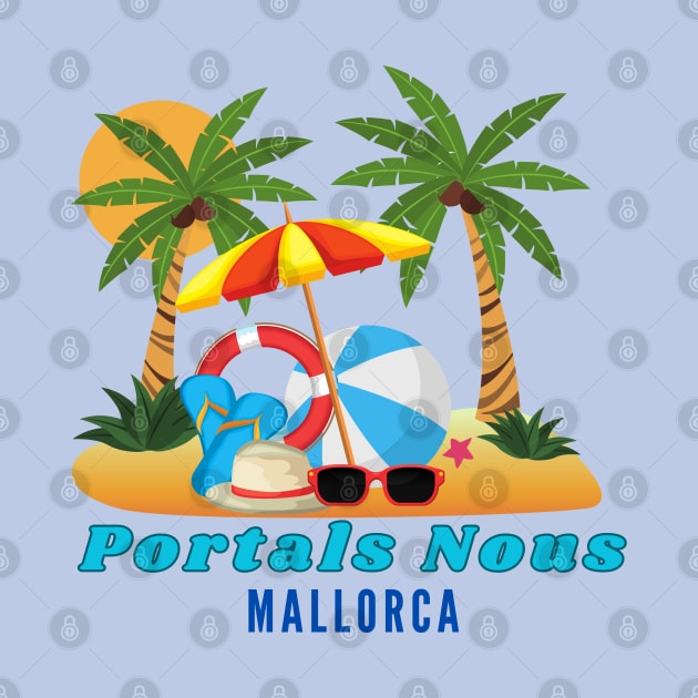 Portals Nous, Mallorca Spain by Papilio Art