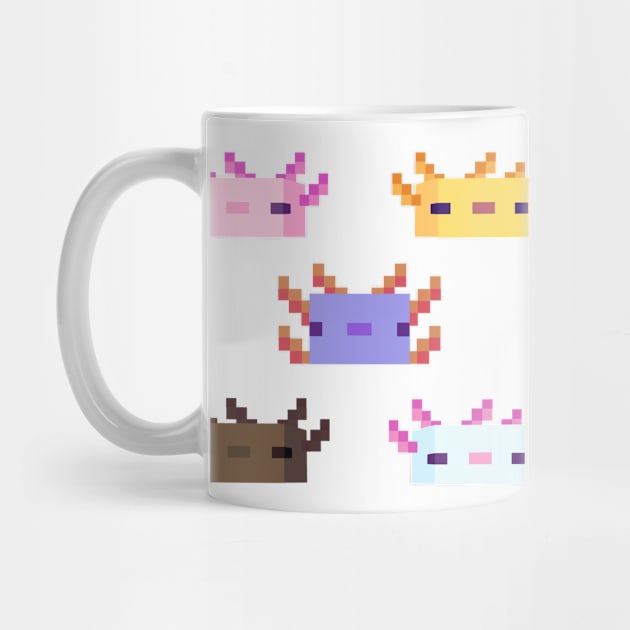 personalised axolotl Mug • Made By Mums