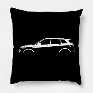 Range Rover Evoque (2011) Silhouette Pillow