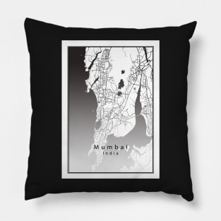 Mumbai City Poster Pillow