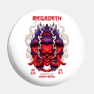 megadeth Pin