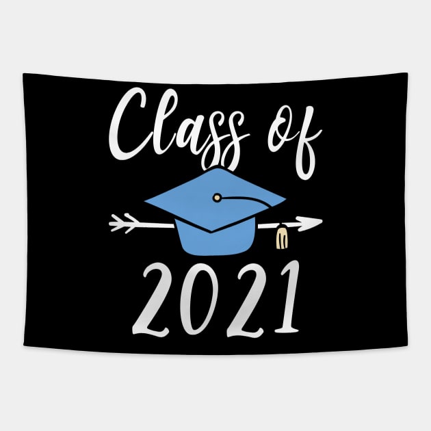 Class Of 2021 Senior Graduation Tapestry by kateeleone97023