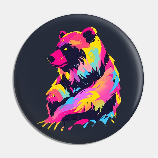 bear Pin by skatermoment