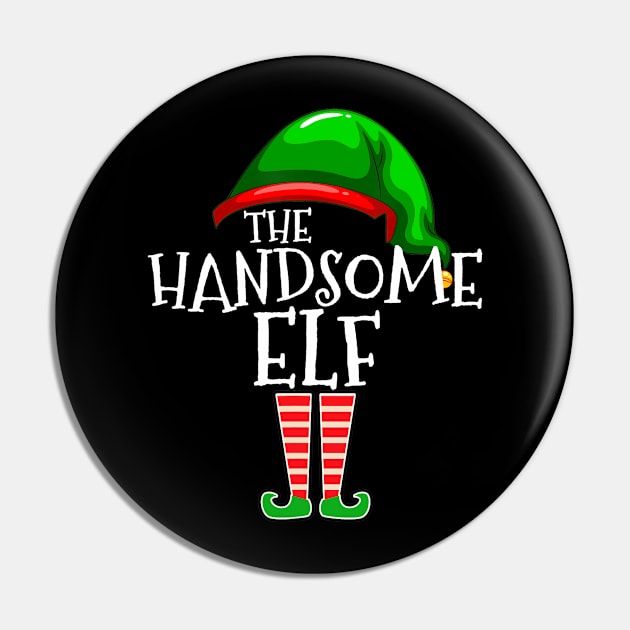 Handsome Elf Group Matching Family Christmas Gifts Holiday Pin by Fowlerbg