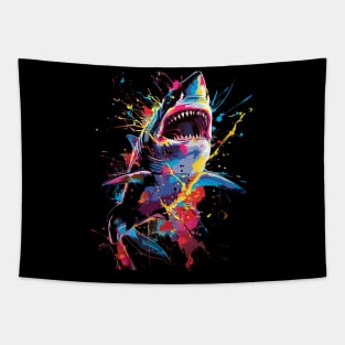 Shark Jaw-dropping Journeys Tapestry