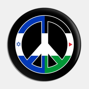 Peace and Love Symbol Pin