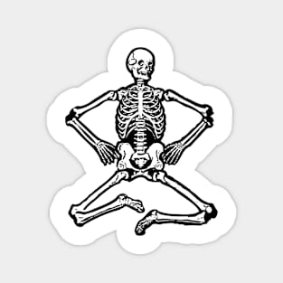 Yoga Skeleton Magnet