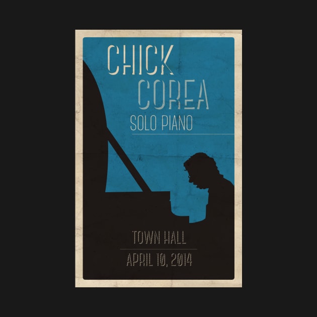 Chick Corea Poster by Keithhenrybrown