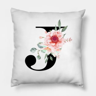 LETTER MONOGRAM J Pillow