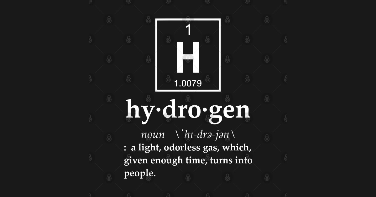 Hydrogen Meaning Funny T Shirts Sayings Funny T Shirts For Women