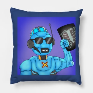 Robo- Doc With X-Ray Pillow