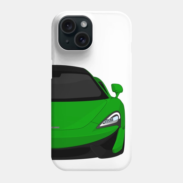 MCLAREN 570S GREEN Phone Case by VENZ0LIC