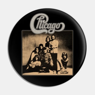 Chicago American Rock Band Pin