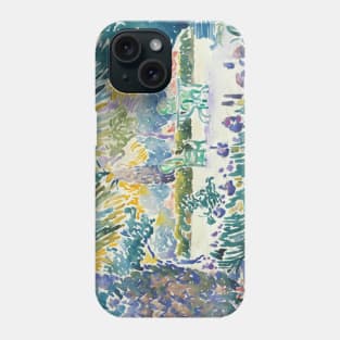 Garden of the Painter at Saint Clair by Henri-Edmond Cross Phone Case