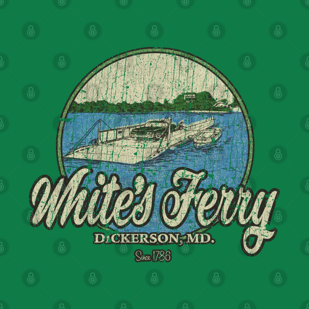 Discover White's Ferry 1982 - Maryland - T-Shirt