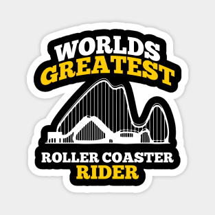 roller coaster rider Magnet