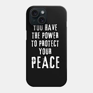 Peace Guardian Tee Phone Case