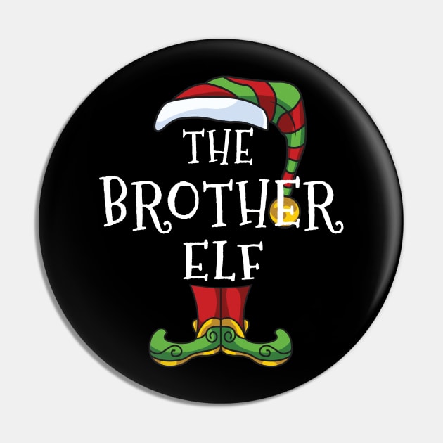 Brother Elf Family Matching Christmas Holiday Group Gift Pajama Pin by BeesTeez