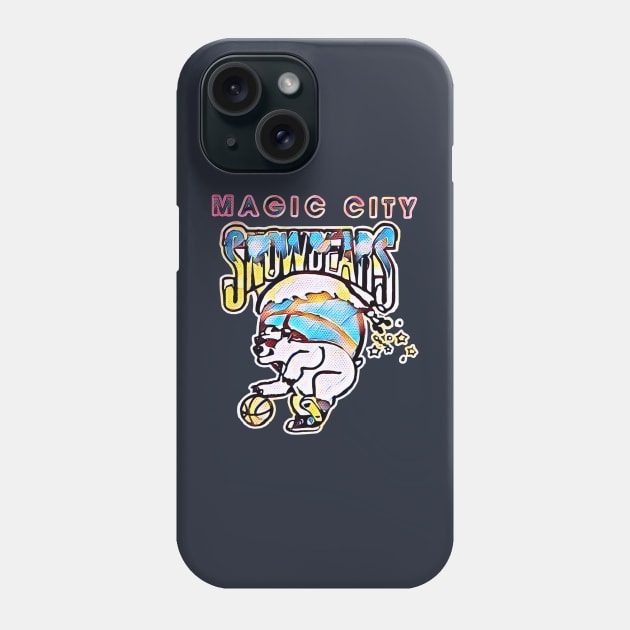 Magic City Snowbears Basketball Phone Case by Kitta’s Shop