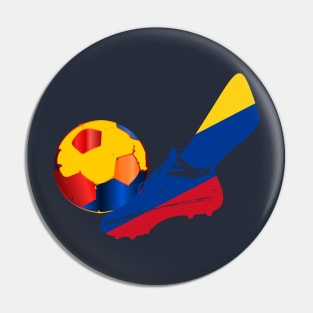 Intl. Soccer - Columbia Pin