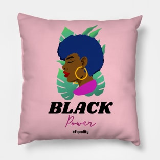 Black woman Pillow