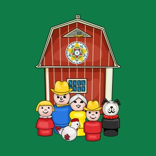 Little People Family Farm With Lucky T-Shirt