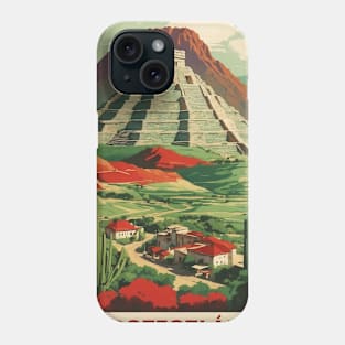 Tepotzotlan Estado de Mexico Vintage Tourism Travel Phone Case