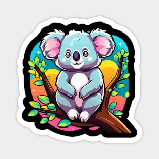 Koala Bear Illustration Magnet