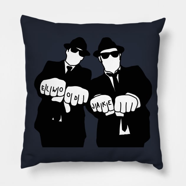 The Blues Brothers Pillow by minimalistuff