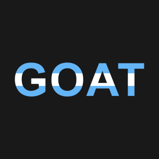 GOAT Flag Argentina Messi T-Shirt