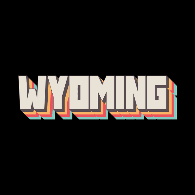 Wyoming State by n23tees