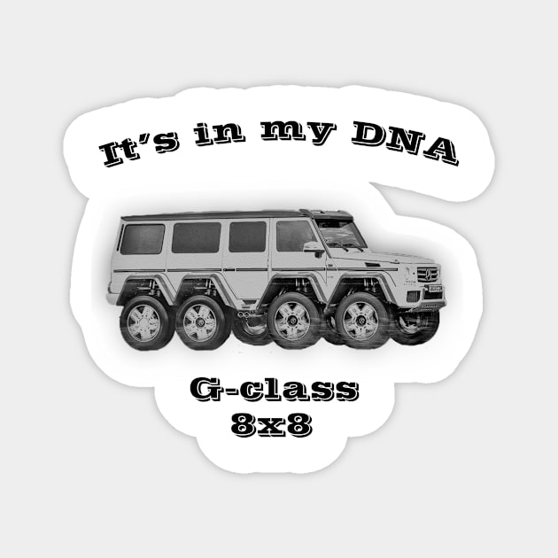 G class 8x8 Magnet by MIXOshop