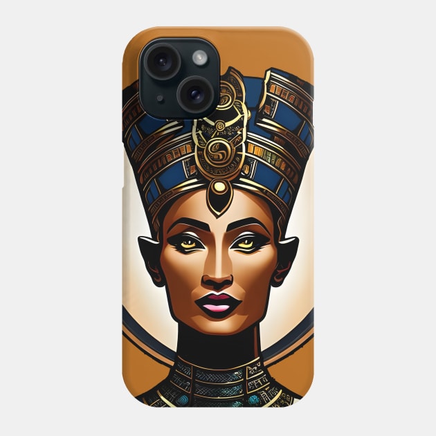 Nefertiti Phone Case by skyrocket