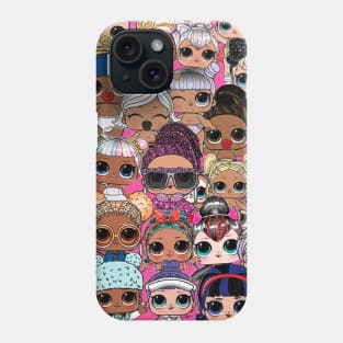 Dolls Glitter Phone Case