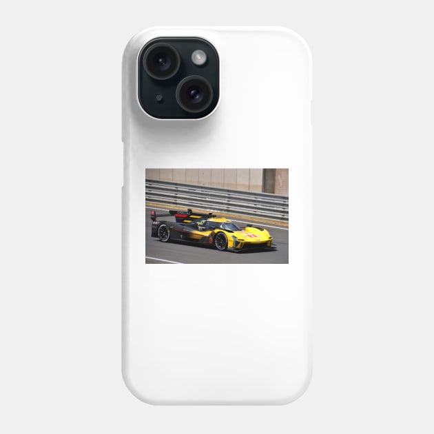 Cadillac V Series R no3 24 Hours of Le Mans 2023 Phone Case by AndyEvansPhotos