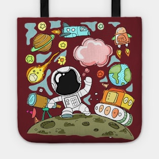 Astronaut Theme Tote