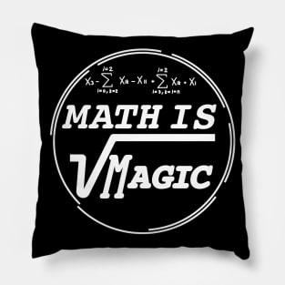 math magic radical t-shirt Pillow