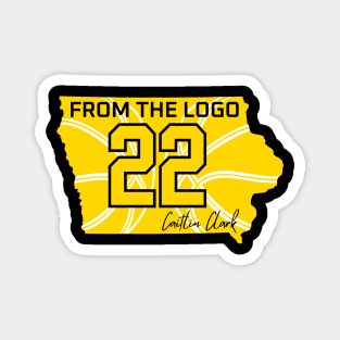 From the logo 22 Caitlin Clark | Iowa Magnet